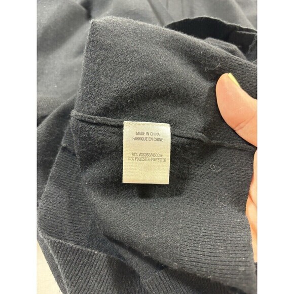 Theory Knit Vest Black Small Sleeveless Top - Picture 7 of 9